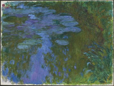 Nympheas, um 1914-1917 von Claude Monet