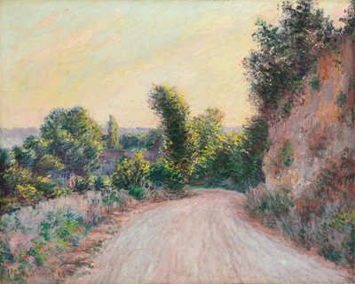 Straße, 1885 von Claude Monet