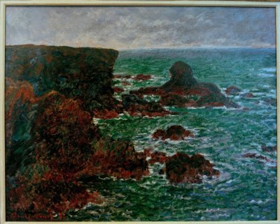 Der Löwenfelsen, Belle-Île-en-Mer von Claude Monet