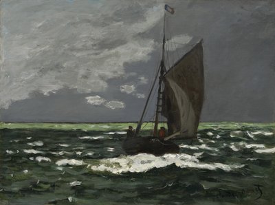 Meereslandschaft, Sturm von Claude Monet