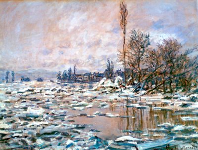 Das Auftauen, frühes 20. Jahrhundert von Claude Monet