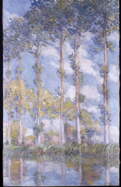 Die Pappeln von Claude Monet