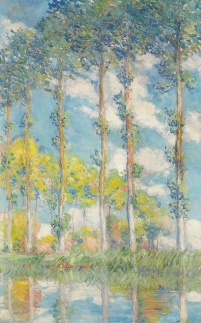 Die Pappeln, 1891 von Claude Monet