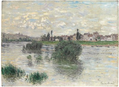 Die Seine bei Lavacourt, 1879 von Claude Monet