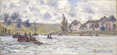 Das Dorf Lavacourt, 1878 von Claude Monet