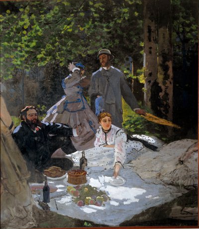 Das Frühstück im Grünen von Claude Monet