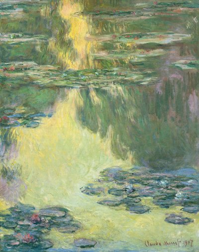 Seerosen von Claude Monet