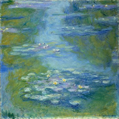 Seerosen, 1907 von Claude Monet