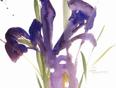 Iris, 1987 von Claudia Hutchins Puechavy
