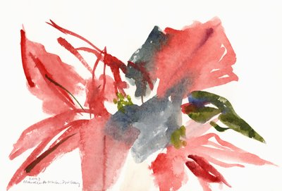 Weihnachtsstern, 2003 von Claudia Hutchins Puechavy