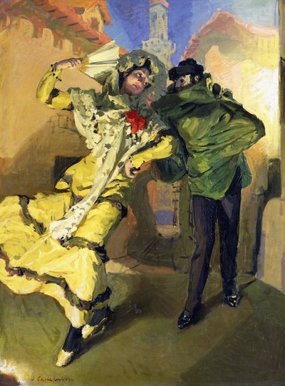 Spanische Tänzer von Claudio Castelucho