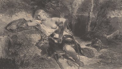 Clorinde, 1847 von Célestin Nanteuil