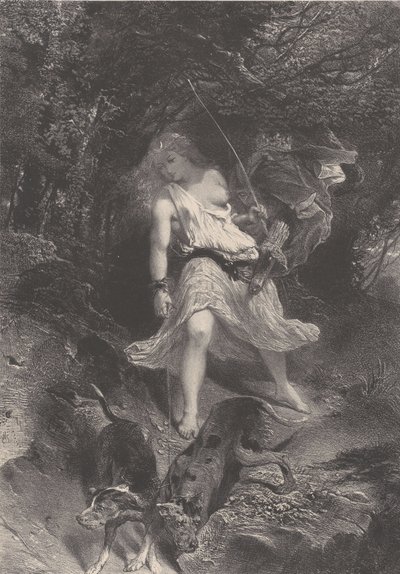 Diane, ca. 1830-70 von Célestin Nanteuil