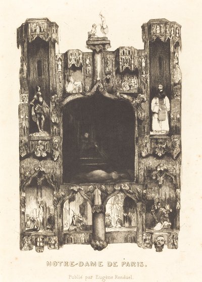 Notre-Dame de Paris von Célestin Nanteuil
