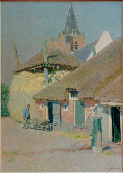 Dorfansicht in Blaricum von Co Breman