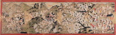 Raja Sansar Chand greift das Fort von Kangra an von Colin Murray