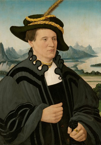 Porträt von Fridrich Rorbach von Conrad Faber
