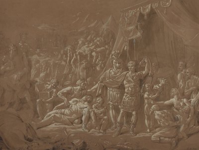 Eine Szene aus dem Leben Trajans von Conrad Metz
