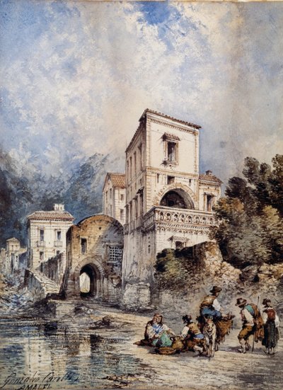 Ansicht von Amalfi von Consalvo Carelli