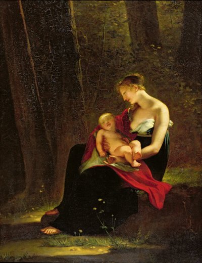 Die glückliche Mutter von Constance Marie Mayer Lamartiniere
