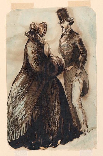 Das Gespräch von Constantin Guys