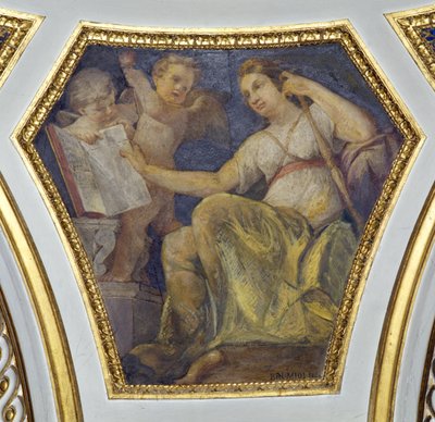 La Sapienza (die vier Kardinaltugenden) von Constantino Brumidi