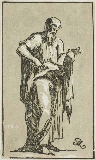 Ein Apostel von Conte Antonio Maria Zanetti the Elder