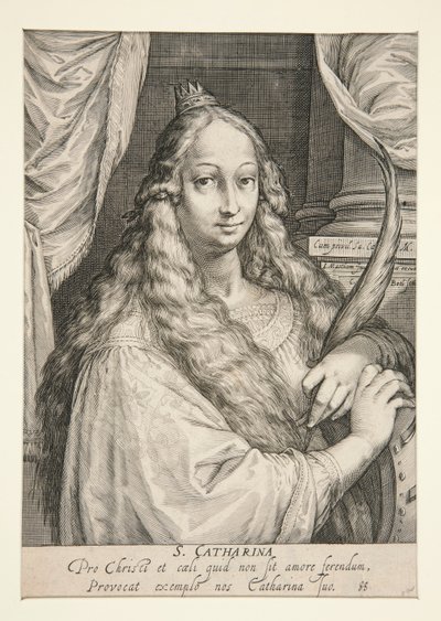 Heilige Katharina von Alexandria von Cornelis Boel