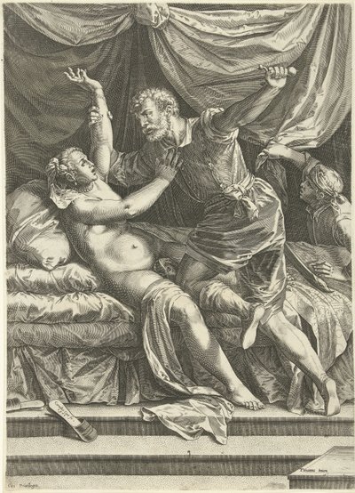 Lucretia und Sextus von Cornelis Cort