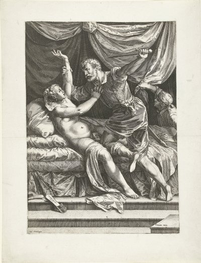 Lucretia und Sextus von Cornelis Cort