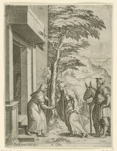 Heimsuchung von Cornelis Cort
