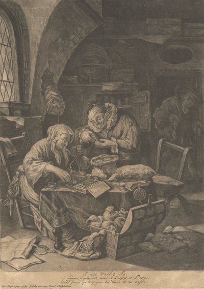 Das Mannesalter von Cornelis Dusart