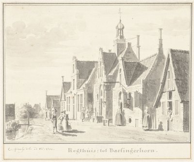 Ansicht von Barsingerhorn von Cornelis Pronk