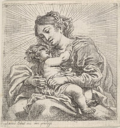 Madonna mit Kind von Cornelis Schut (I)