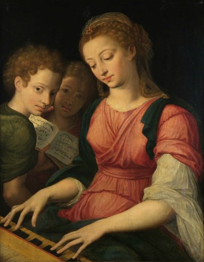 Heilige Cäcilia von Coxcie