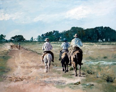Zu Pferd von Cruz Jurado Traverso