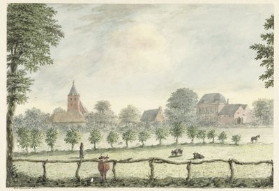 Ansicht von Renkum von D.A. Clemens