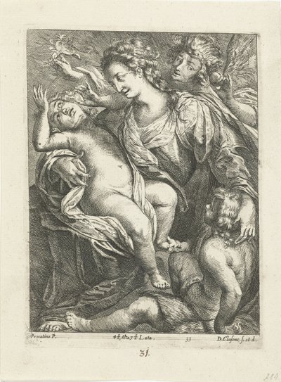 Maria mit Christus und Johannes von D. Claessens