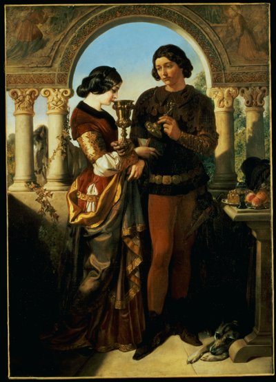 Der Liebesbecher von Daniel Maclise