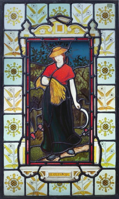 Erntemädchen, ca. 1875 von Daniel Cottier