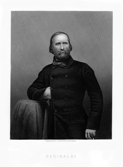 Giuseppe Garibaldi, italienischer Patriot, 19. Jahrhundert von Daniel John Pound