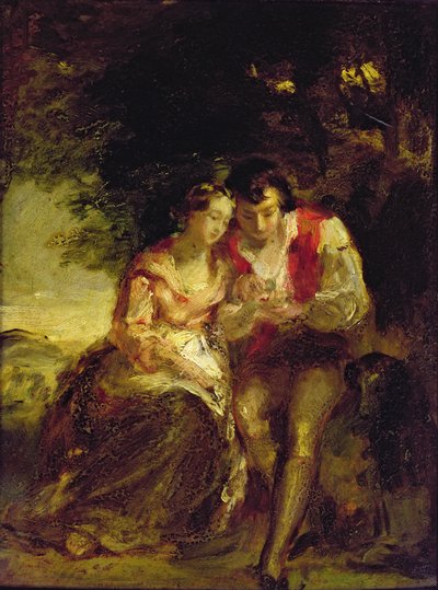 Burns und Highland Mary von Daniel Macnee