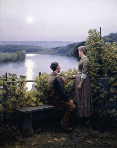 Ein Sommerabend, 1897 von Daniel Ridgway Knight