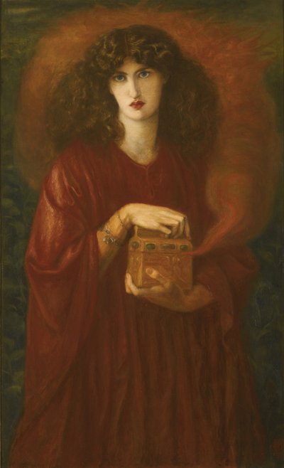 Pandora, 1871 von Dante Gabriel Charles Rossetti