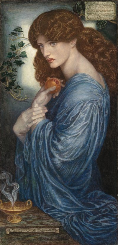 Proserpina von Dante Gabriel Charles Rossetti