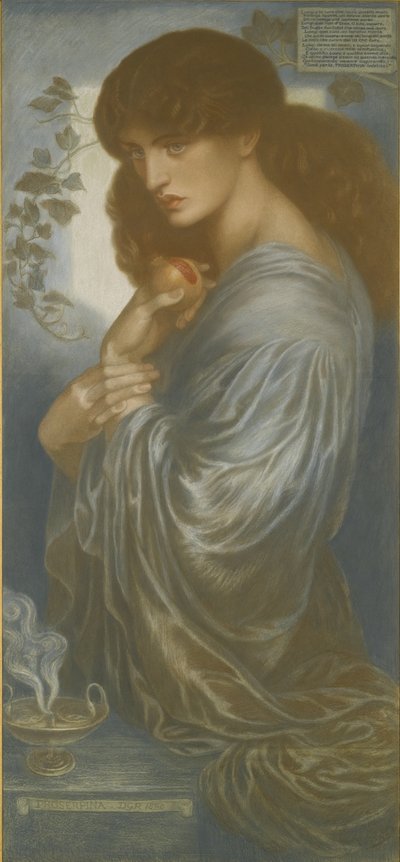 Proserpina von Dante Gabriel Charles Rossetti