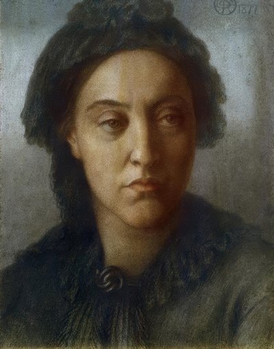Christina G. Rossetti von Dante Gabriel Charles Rossetti