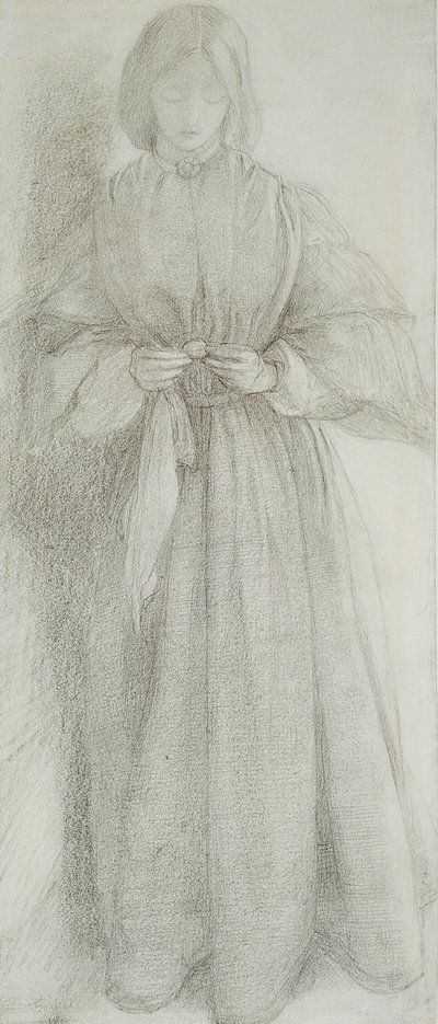 Elizabeth Siddal (Frau von Dante Gabriel Rossetti) von Dante Gabriel Rossetti