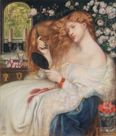 Lady Lilith, 1867 von Dante Gabriel Rossetti