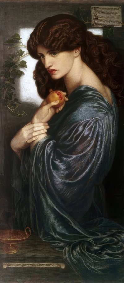 Proserpina von Dante Gabriel Charles Rossetti